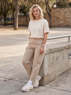 Adifom Stan Slides – Black biker shorts worn with an oversized heather grey hoodie and tall white crew socks to emphasize the platform silhouette.