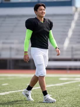 Adizero Impact2 Ii Kids Molded Rubber American Football Cleats – Full Game-Day Kit: Pair these cleats with white football pants, a contrasting black team jersey, and neon green compression sleeves to pull out the colors in the shoe print.