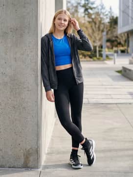 Adizero Instinct Turf Shoes 20 – Combine with high-waisted black technical leggings, a vibrant performance crop top, and a lightweight zip-up hoodie for a chic athleisure aesthetic.