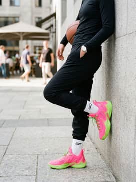 Athletic weekend: Combine with high-waisted black athletic leggings and a crisp white racerback tank for a balanced and energetic training outfit.