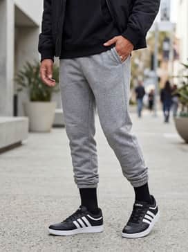 Hoops 40 Shoes – Combine with tapered heather grey joggers, a black oversized hoodie, and a nylon bomber jacket for a modern, athletic-inspired silhouette.