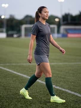 Mercurial Superfly 10 Elite – Full team match-day kit featuring a moisture-wicking jersey, matching performance shorts, and high-traction athletic socks pulled up to the knee.