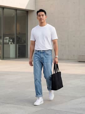 Palermo Leather Mh – Pair with light-wash straight-leg denim jeans and a tucked-in white premium tee for a timeless, clean aesthetic.