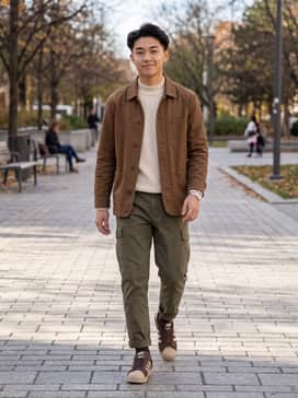 Superstar Ii Shoes – Pair with olive green cargo trousers, a cream-colored mock-neck sweater, and a brown canvas chore jacket for a cohesive earth-toned utility look.