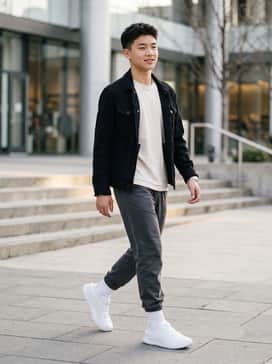 Pair with black high-waisted performance leggings, a white moisture-wicking cropped tank, and a sleek high ponytail for a professional gym aesthetic.