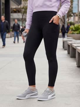 Vikky Star Suede Womens Sneakers – Combine with black high-waisted leggings and a cropped pastel-colored hoodie for a sporty, comfortable outfit perfect for errands or travel.