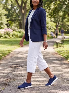 Womens 2zergrand Stitchlite Wingtip Oxfords – Wear with white cropped culottes and a navy blazer over a simple grey tee for a fresh, nautical-inspired office vibe.