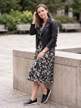 Womens Grand Ambition Galena Loafers – Polished Feminine: Wear with a floral-print midi dress and a structured black leather jacket to add a modern edge to a traditional feminine silhouette while staying comfortable on your feet.